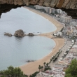 pohled na Blanes z rozhledny     panlsko 9/2009